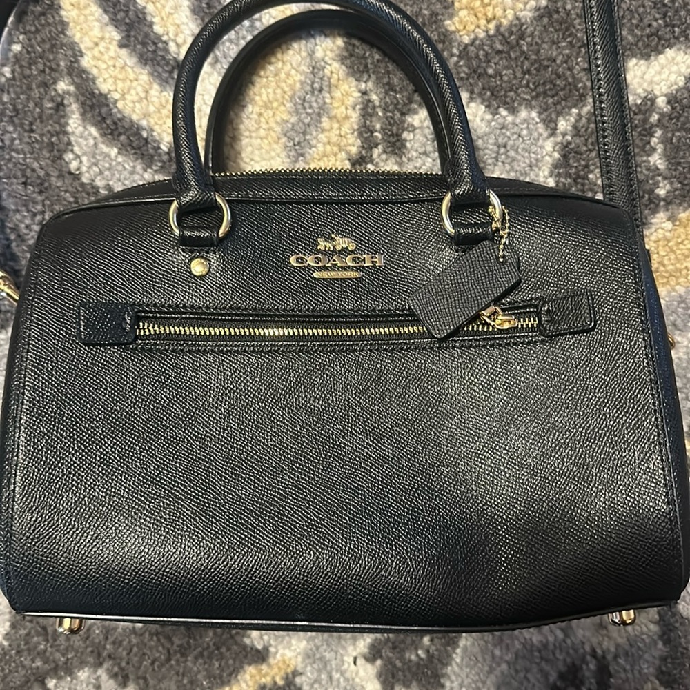 Coach Handbag purse satchel black